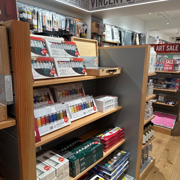 Cass Art Arts and Crafts Store in Soho