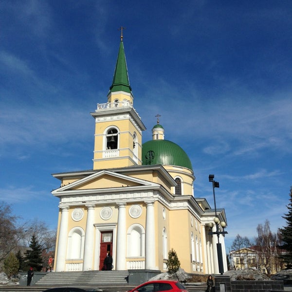 Панорама: Никольский Казачий собор, православный храм, ул. Ленина, 27, Омск - Ян
