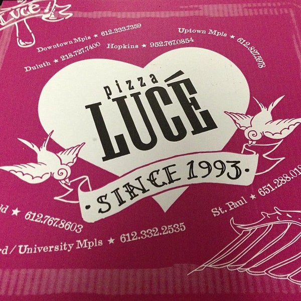 Pizza Lucé Pizza Place in Duluth