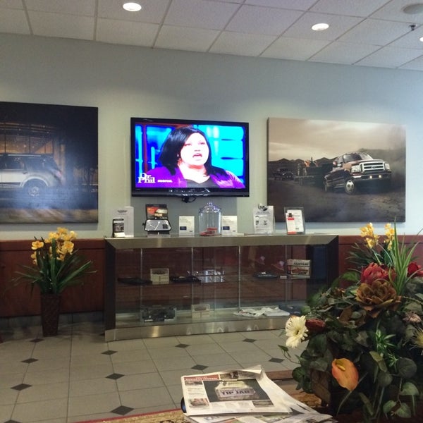 Photo taken at Planet Ford Dallas by Steven R. on 3/24/2014