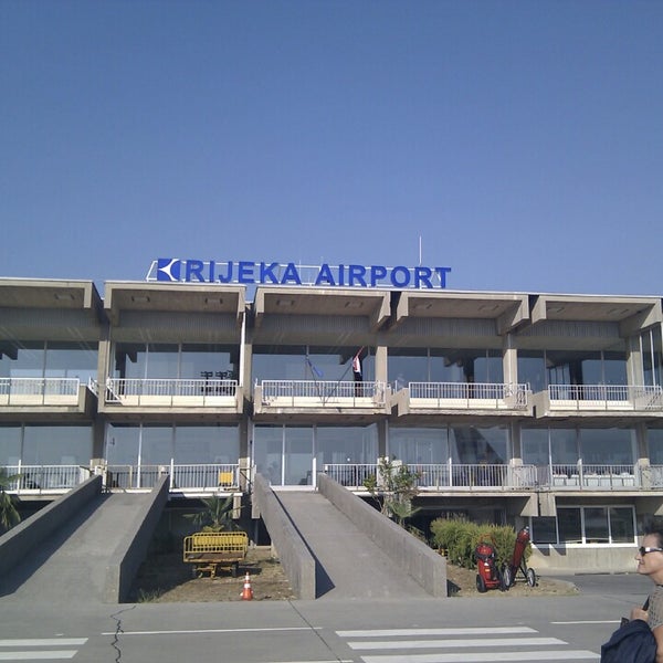 Photo taken at Rijeka Airport (RJK) by Raoul F. on 8/17/2013