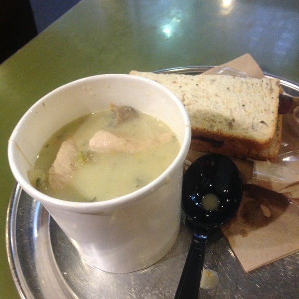 The American pot chicken soup is great