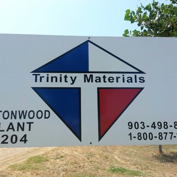 Trinity Materials Cottonwood Plant Scurry, TX