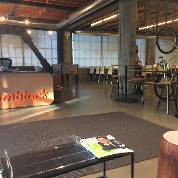 Photo taken at Thumbtack HQ by Jessica W. on 3/28/2015