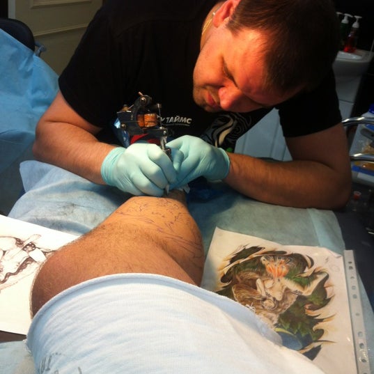 Photo taken at Tattoo Times by Mark M. on 9/15/2012