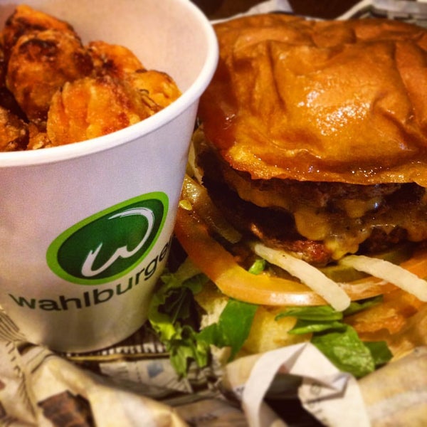 Photo taken at Wahlburgers by TheJstrazz on 3/2/2016