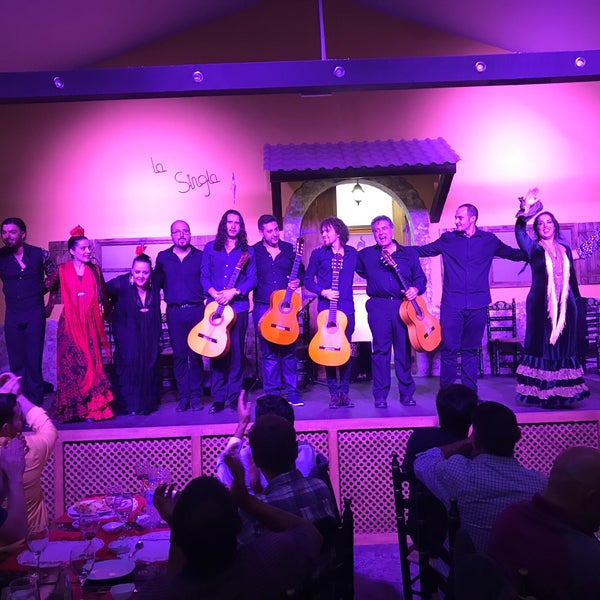 Photo taken at Tablao Flamenco Cordobés by Greg on 9/11/2017