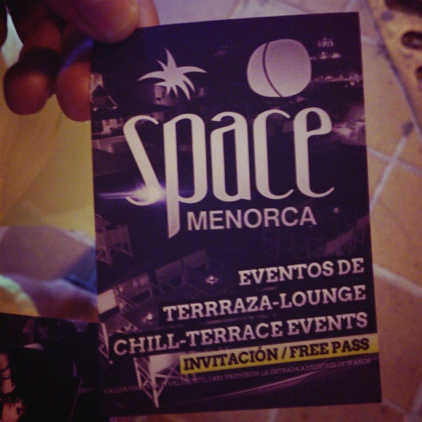 Photo taken at SPACE MENORCA by elena on 7/19/2013