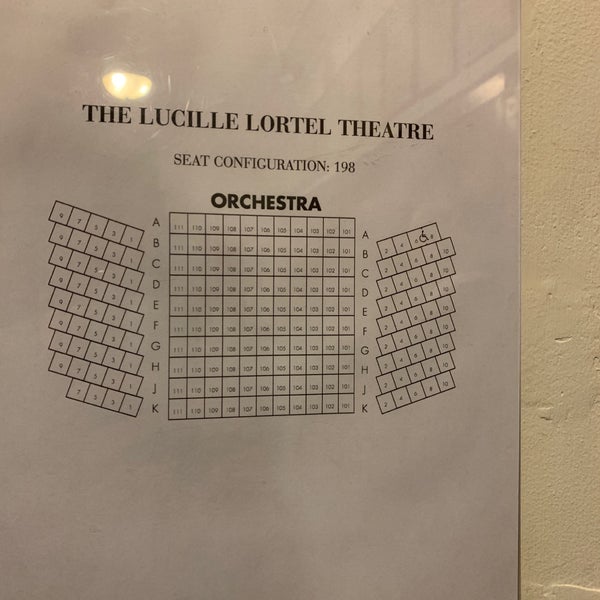 Photo taken at Lucille Lortel Theatre by Shawn B. on 9/13/2019