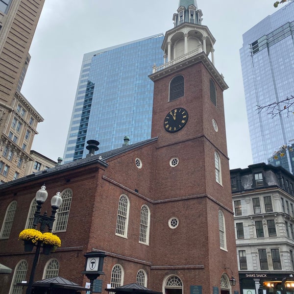Photo taken at Old South Meeting House by Shawn B. on 10/12/2019