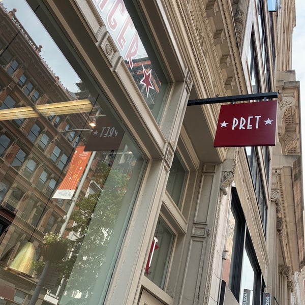 Photo taken at Pret A Manger by Shawn B. on 8/14/2019