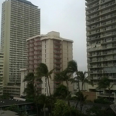 Photo taken at Waikiki Sand Villa Hotel by Norimasa M. on 12/30/2012