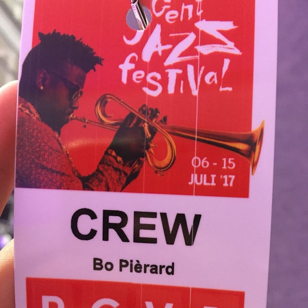 Foto diambil di Gent Jazz Festival oleh Bo P. pada 7/6/2017