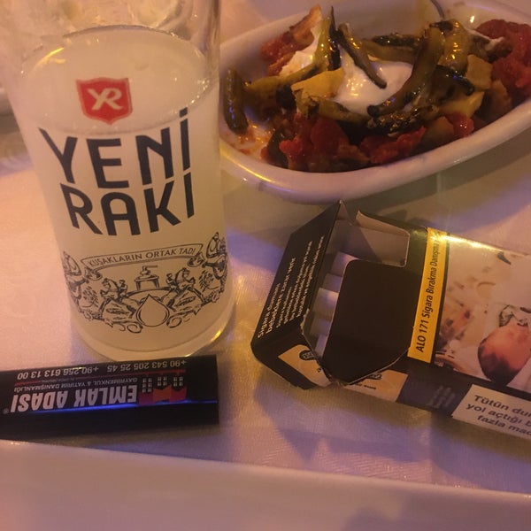 Photo taken at Mavi Balık&amp;Meze Restaurant by Nese K. on 10/3/2020