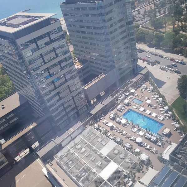 Photo taken at Hilton Diagonal Mar Barcelona by Philippe R. on 7/22/2021