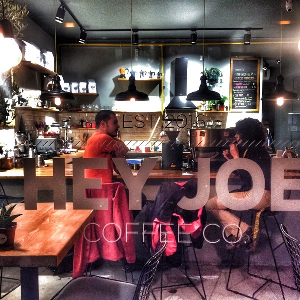 Photo taken at Hey Joe Coffee Co. by Okan A. on 11/24/2016