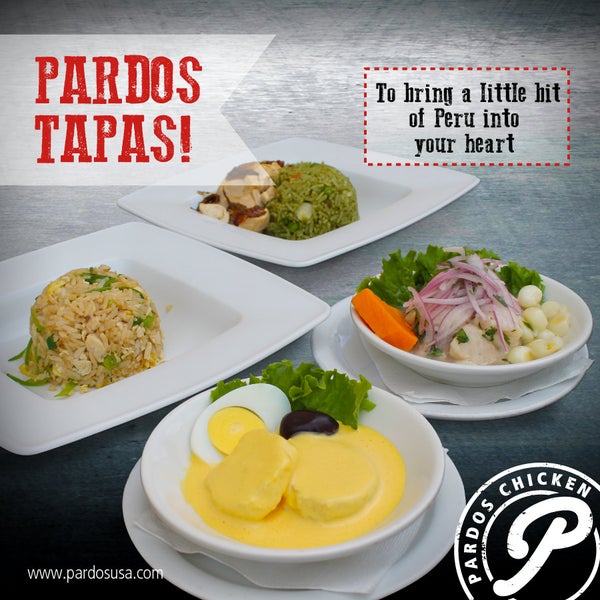 Pardos ‪Tapas‬, to bring a little bit of Peru into your heart, variety samples of Peruvian flavors.