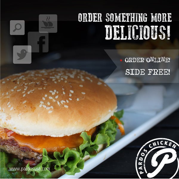 If you forgot your ‪‎lunch‬, you can order it directly through our website, facebook and App/Pardos Chicken Miami http://pardosusa.com/order-online/