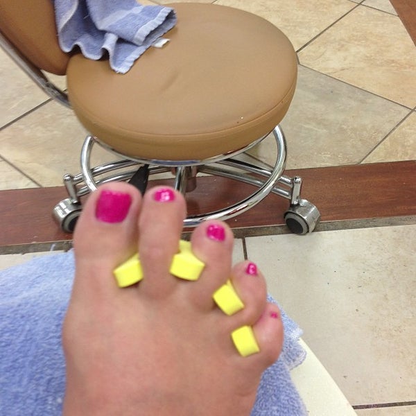 Photo taken at Classic Nails by Angela H. on 4/14/2013