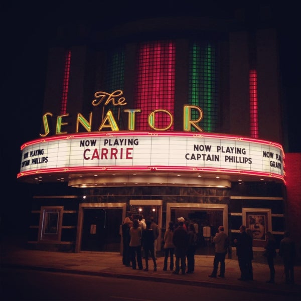 Photo taken at The Senator Theatre by JPalm on 10/19/2013