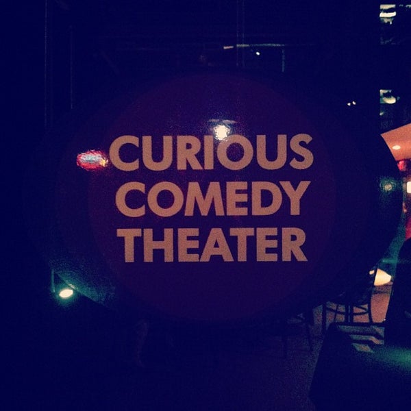 Снимок сделан в Curious Comedy Theater пользователем Amanda Young 7/21/2013
