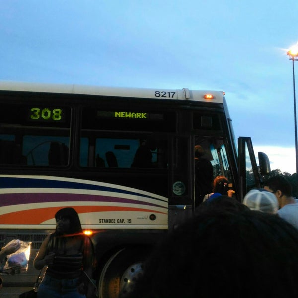 NJ Transit 308 Six Flags to New York Bus Line in Jackson