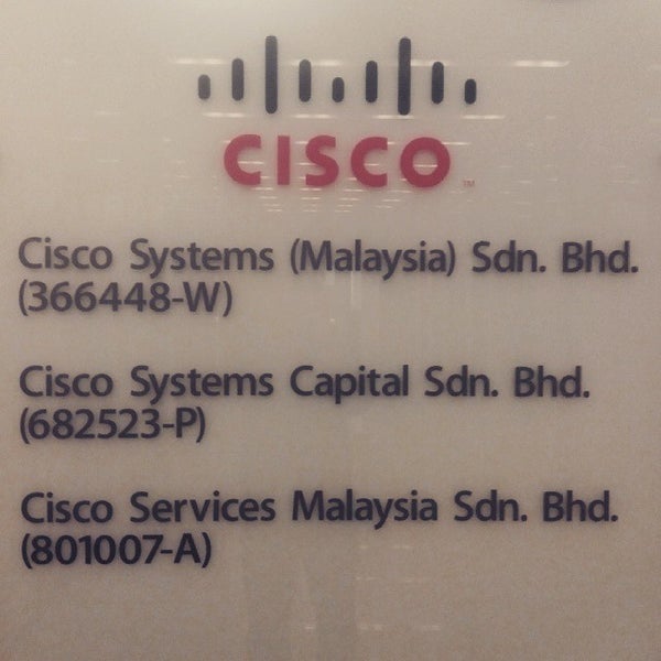 Photos At Cisco Systems M Sdn Bhd Kuala Lumpur Sentral 2 Tips From 202 Visitors