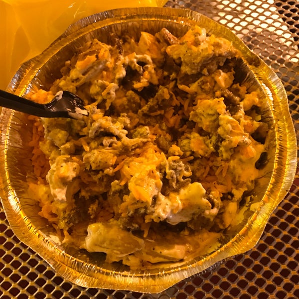 Photo taken at The Halal Guys by Neha S. on 2/25/2017