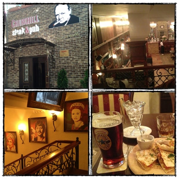 5/20/2013 tarihinde Pavel N.ziyaretçi tarafından Churchill Pub / Черчилль Паб'de çekilen fotoğraf