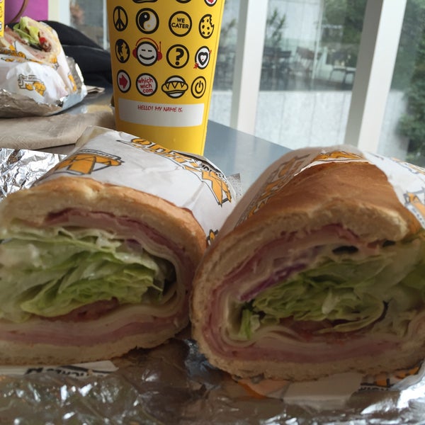 Photo taken at Which Wich? Superior Sandwiches by Rafael C. on 9/5/2016