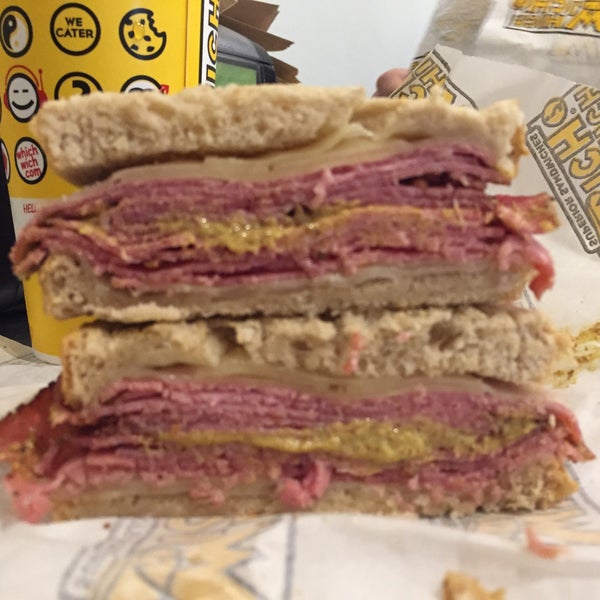 Photo taken at Which Wich? Superior Sandwiches by Rafael C. on 2/2/2017