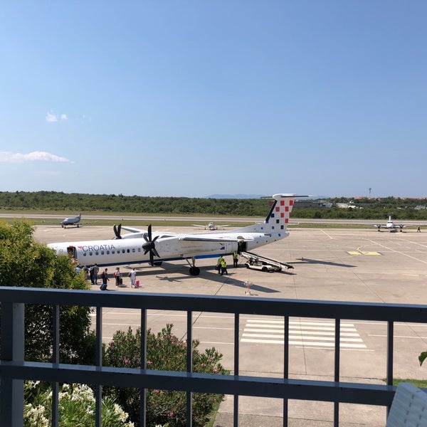 Photo taken at Rijeka Airport (RJK) by Daphne D. on 7/24/2018