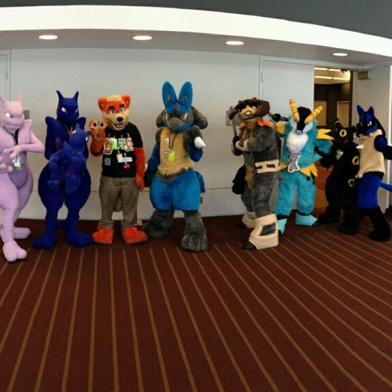 Photo taken at Anthrocon by Growly on 7/7/2013