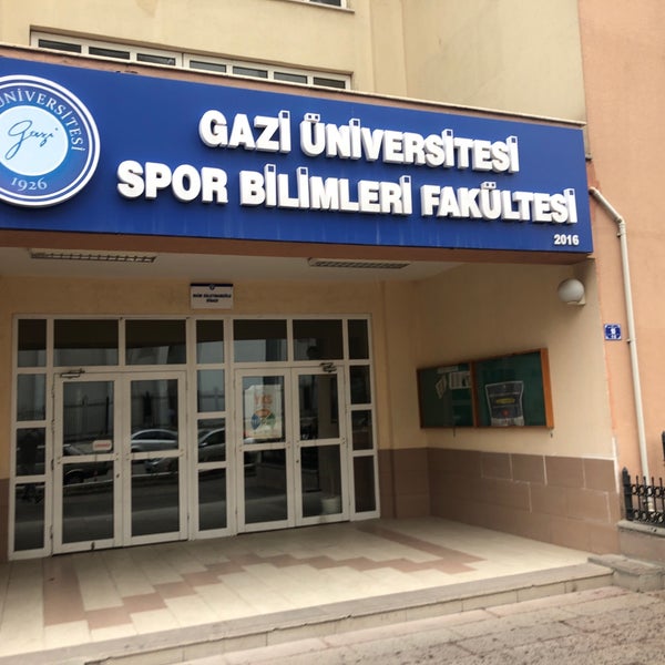 Gazi Universitesi Spor Bilimleri Fakultesi Cankaya Besevler Ankara