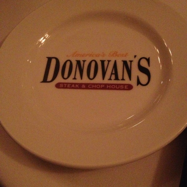 Photo taken at Donovan&#39;s Steak &amp; Chop House by Colleen F. on 12/28/2012