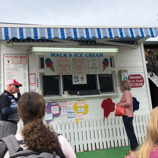 9/9/2018 tarihinde Michael S.ziyaretçi tarafından Mack&#39;s Ice Cream'de çekilen fotoğraf