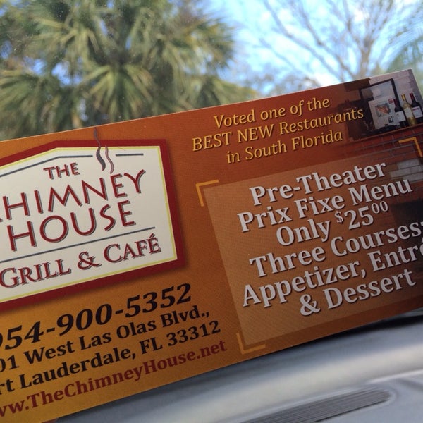 รูปภาพถ่ายที่ The Chimney House Grill &amp; Cafe โดย Jeff B. เมื่อ 2/20/2014