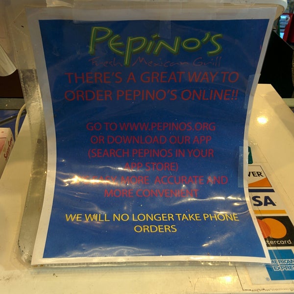 Photo taken at Pepino&#39;s Mexican Grill by Marc T. on 9/11/2017