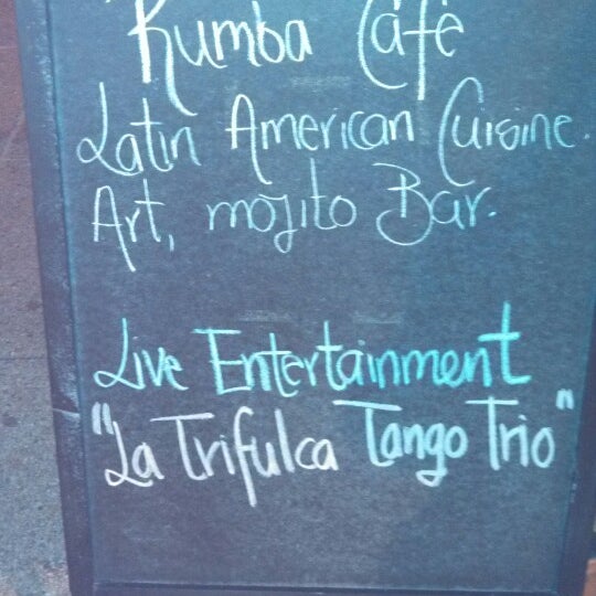 Foto diambil di Rumba Café oleh Kat K. pada 11/14/2013
