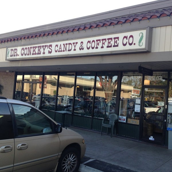 Photo taken at Dr. Conkey&#39;s Candy and Coffee Co. by Mikie L. on 12/21/2012