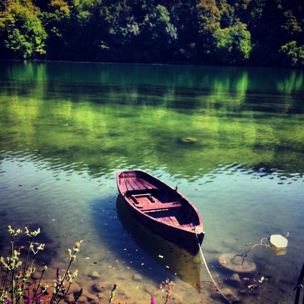 Photo taken at Zbiljsko jezero by Anna Z. on 8/5/2013
