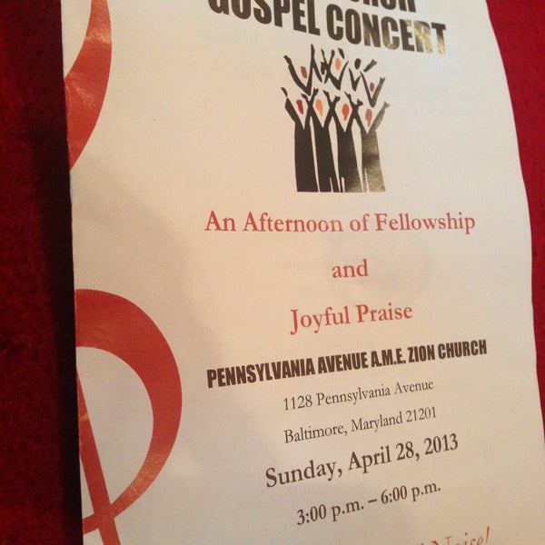 Photos at Pennsylvania Avenue A.M.E. Zion Church Upton 1128