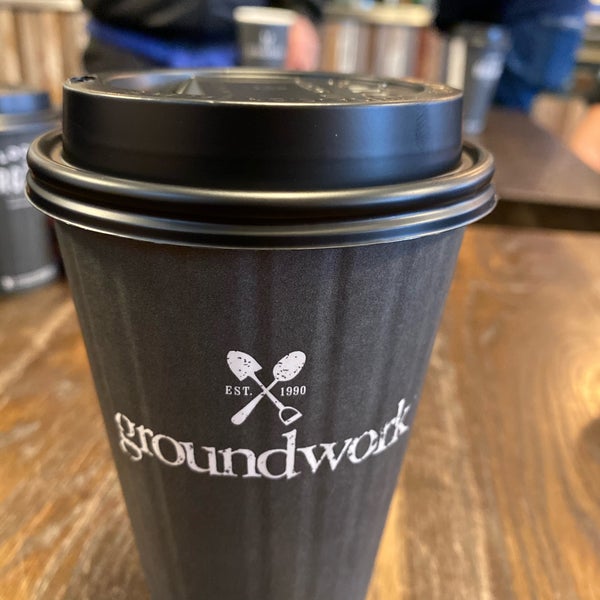 Foto tirada no(a) Groundwork Coffee Co. por Jonathan H. em 1/3/2020