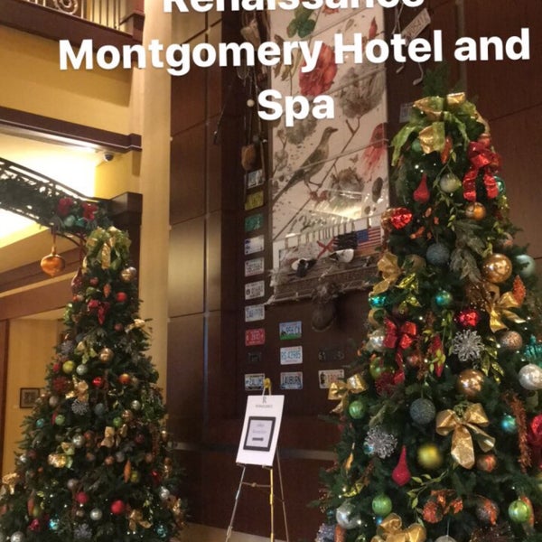 Photo taken at Renaissance Montgomery Hotel &amp; Spa at the Convention Center by Mia on 12/8/2016