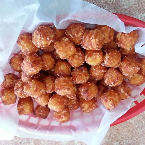 OMG SWEET POTATO TATER TOTS. They are amazing.