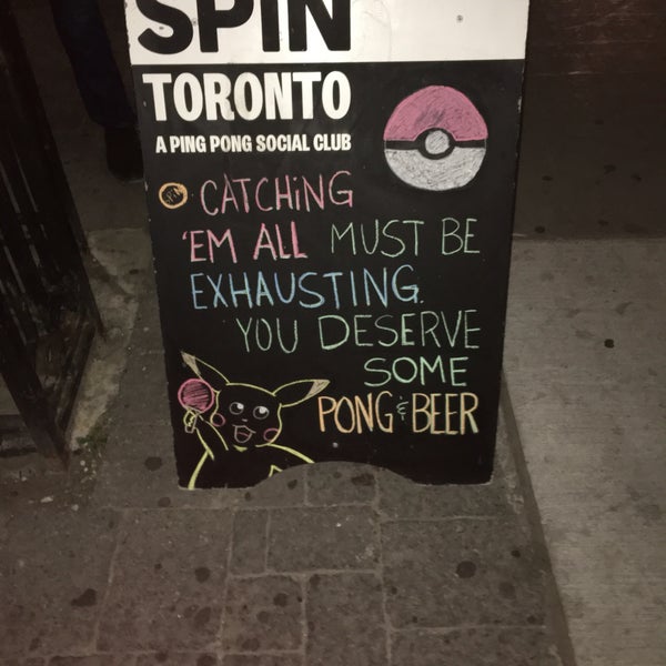 Photo taken at SPiN Toronto by Laura S. on 7/23/2016