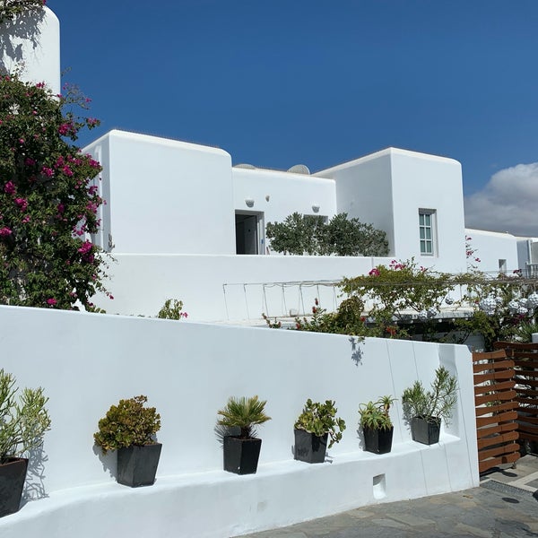 Das Foto wurde bei Belvedere Hotel Mykonos von Δημήτρης Β. am 9/1/2019 aufgenommen