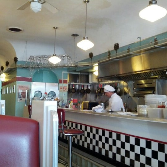Photo taken at Claremont Diner by Eric R. on 9/30/2012