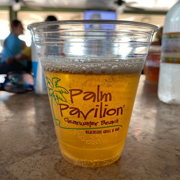 Photo taken at Palm Pavilion Beachside Grill &amp; Bar by J Scott O. on 6/19/2020