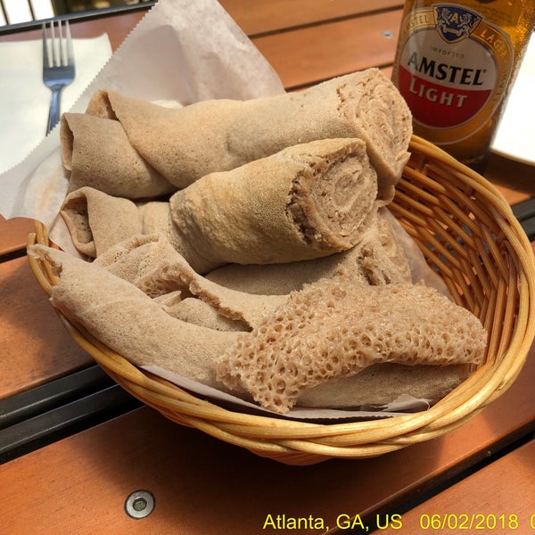 Photo taken at Desta Ethiopian Kitchen by J Scott O. on 6/2/2018